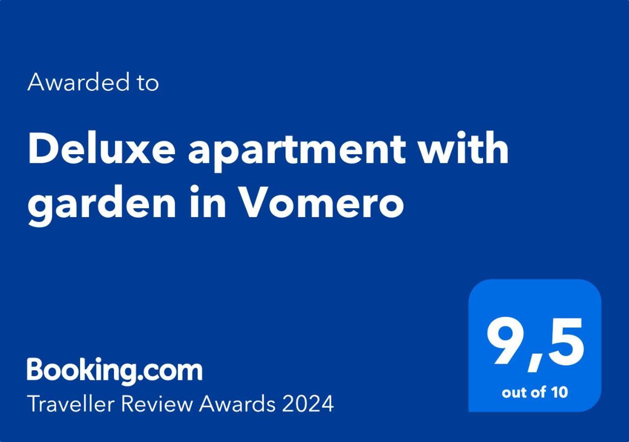 Deluxe Apartment With Garden In Vomero Napoli Dış mekan fotoğraf